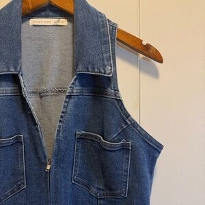 Altar'd State Classic Blue Denim Dress